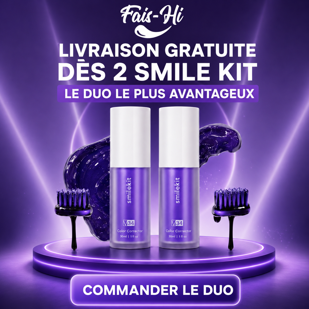 Smile Kit Fais-Hi – offre duo